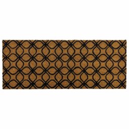 Mighty Mats Patio Latex Geo Cut Pile Doormat - 38x98cm - thumbnail 2