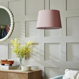 Argos Home Pink Easy Fit Lampshade - 29cm - thumbnail 1