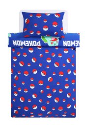 Pokémon Powerful Blue Kids Bedding Set - Double - thumbnail 2