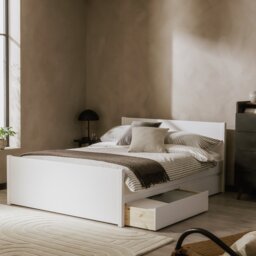 Argos Home Jenson Kingsize 2 Drawer Bed - White