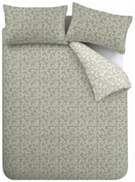 Bianca Cotton 200 TC Shadow Leaves Green Bedding Set- Double - thumbnail 2