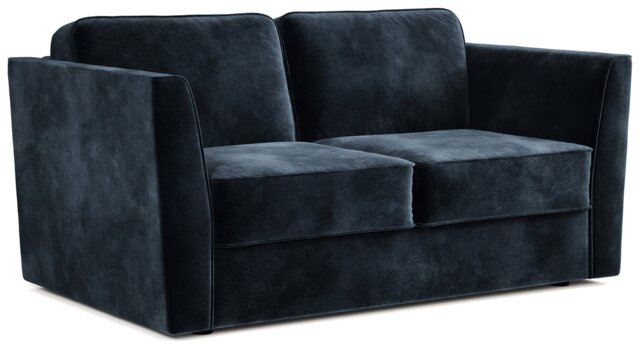 Jay-Be Elegance Velvet 2 Seater Sofa Bed - Charcoal - image 1