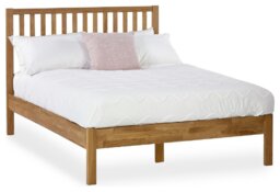 Julian Bowen Coxmoor Kingsize Wooden Bed - Oak - thumbnail 2