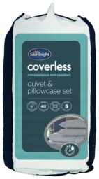 Silentnight Coverless 10cm Duvet & Pillowcase Set - Single - thumbnail 1