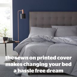 Silentnight Coverless 10cm Duvet & Pillowcase Set - Single - thumbnail 2