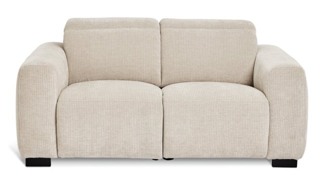 Habitat Reggie Fabric 3 Seater Recliner Sofa - Beige - image 1
