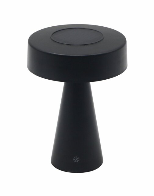Habitat Table Top Solar Light - Black - image 1
