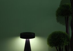 Habitat Table Top Solar Light - Black - thumbnail 2