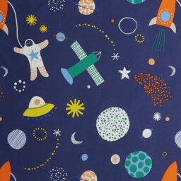 Habitat Kids Glow In The Dark Space Bedding Set - Toddler - thumbnail 2