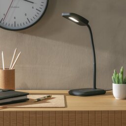 Argos Home Silby Soft Touch LED Desk Lamp - Black - thumbnail 2