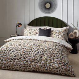 Hoem City Printed Toffee Bedding Set - King size - thumbnail 1