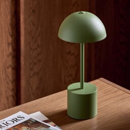 Habitat Rechargeable Mushroom LED Table Lamp - Green - thumbnail 2