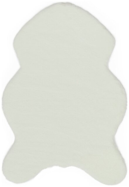 Habitat Supersoft Faux Fur Cream Shaggy Rug - 60x90cm - image 1