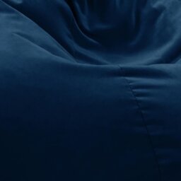rucomfy Velvet Slouchbag Bean Bag - Peacock Blue - thumbnail 2