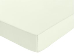 Habitat Cotton 200TC Cream Extra Deep Fitted Sheet -Kingsize