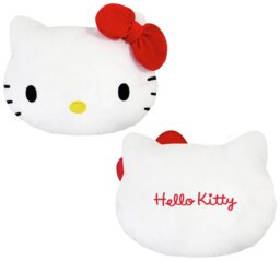 Hello Kitty Shaped Cushion - White - 35x30cm - thumbnail 2