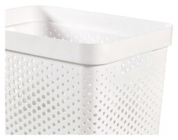 Curver Infinity Dots 3 x 17L Storage Boxes - White - thumbnail 2