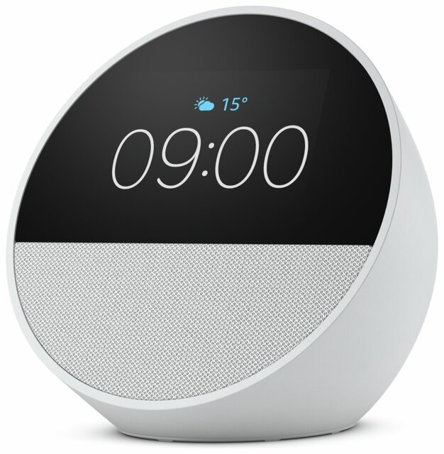 Amazon Echo Spot Smart Alarm Clock with Alexa - White - image 1