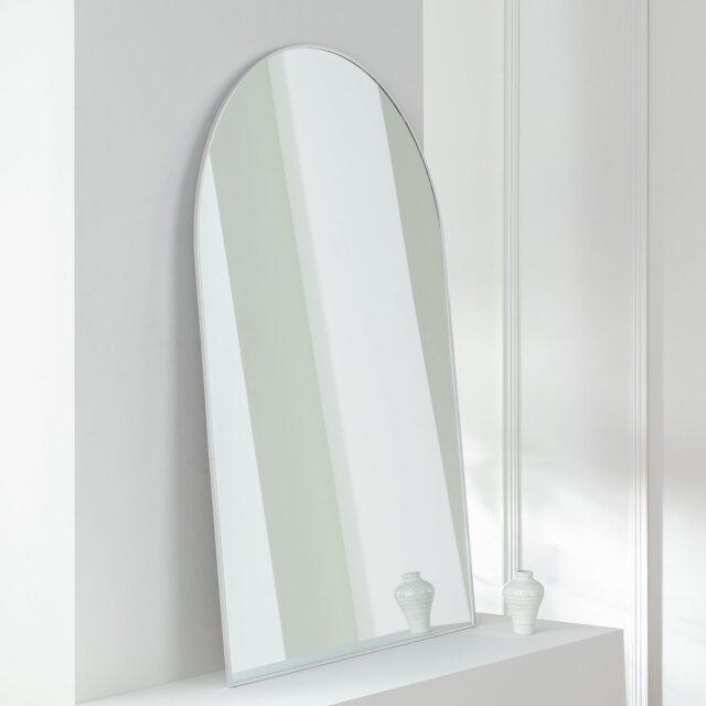Habitat Silver Arch Wall Mirror - 100x70cm - image 1