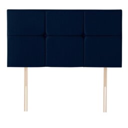 Silentnight Arezzo Velvet Kingsize Headboard - Maritime