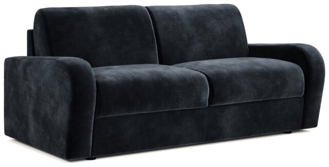 Jay-Be Deco Velvet 3 Seater Sofa Bed - Charcoal - image 1