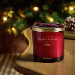 Habitat Candle with Lid - Golden Myrrh & Amber - thumbnail 1
