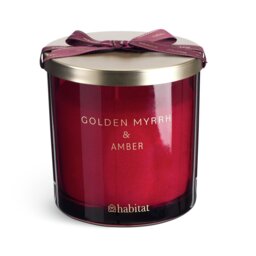 Habitat Candle with Lid - Golden Myrrh & Amber - thumbnail 2