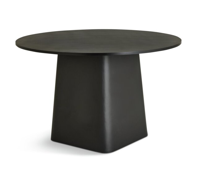 Habitat Arelo Round 4 Seater Dining Table - Black - image 1