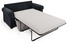 Jay-Be Heritage Velvet 2 Seater Sofa Bed - Charcoal - thumbnail 2