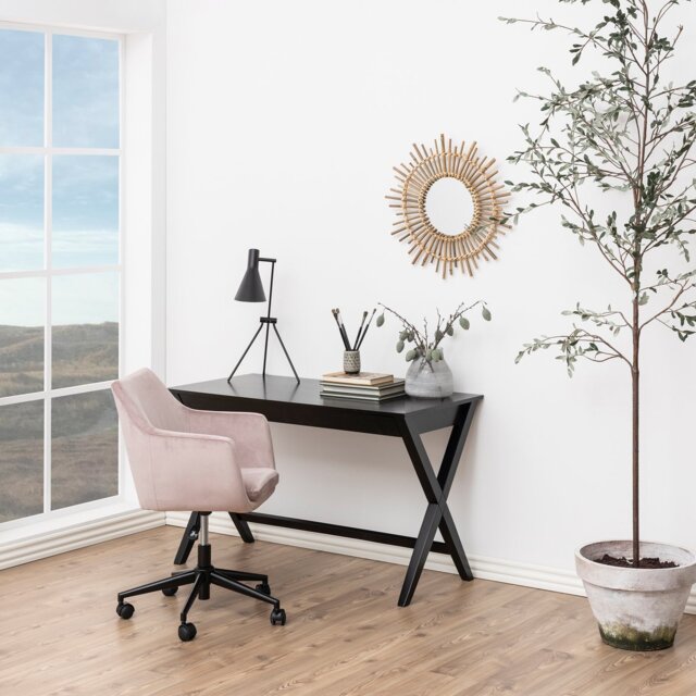 Furniture To Go Writex 1 Drawer Office Desk - Black - image 1