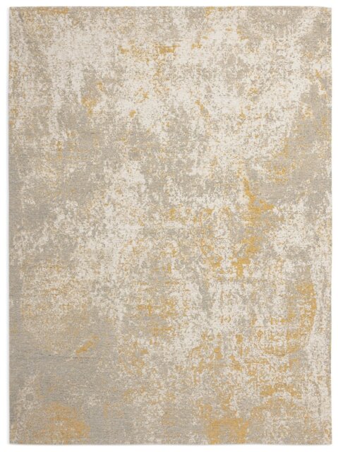 Habitat Distressed Abstract Gold  Rug - 120x170cm - image 1