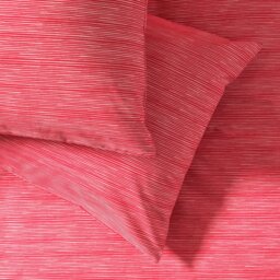 Argos Home Stockholm Stripe Red Bedding Set - Single - thumbnail 2