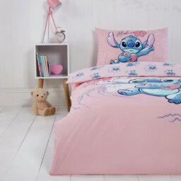 Disney Lilo & Stitch Pink Kids Bedding Set - Toddler - thumbnail 1