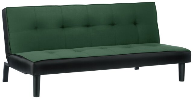 Birlea Aurora Clic Clac Velvet Sofa Bed - Grey - image 1