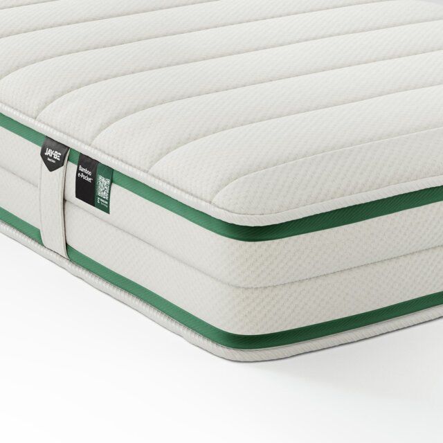 Jay-Be Natural Fresh Bamboo Pocket Kids Mattress - Single - image 1
