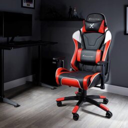 X Rocker Agility Esport Office Gaming Chair - Red