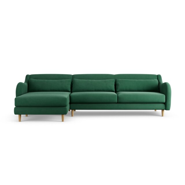 Habitat Turnmill Left Hand Corner Sofa - Green - image 1