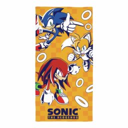 Sonic The Hedgehog Play Beach Towel - Orange - thumbnail 2