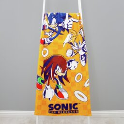 Sonic The Hedgehog Play Beach Towel - Orange