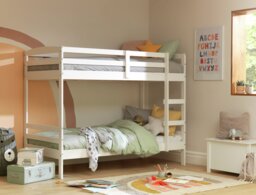 Argos Home Josie Single Bunk Bed Frame - Grey - thumbnail 1