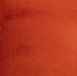 Habitat Plain Faux Fur Cushion - Burnt Orange - 43X43cm - thumbnail 2