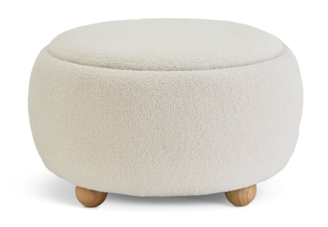 Habitat Adeline Round Coffee Table - Cream - image 1