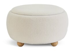 Habitat Adeline Round Coffee Table - Cream
