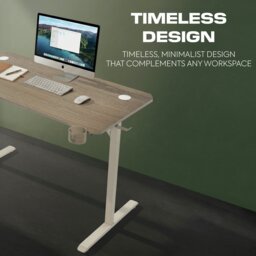 X Rocker Alpha Executive Office desk - Oak - thumbnail 2