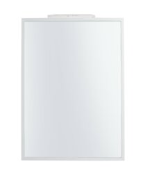 Home Essentials White Wall Mirror - 90x65cm - thumbnail 1