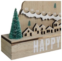 Argos Home Skiing Countdown Christmas Advent Calendar - thumbnail 2