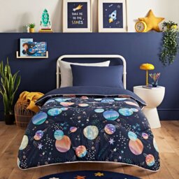 Night Lark Junior Space Adventure 10.5 Tog Duvet Set- Double - thumbnail 1
