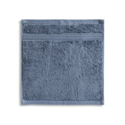 Habitat Egyptian Cotton 2 pack Face Cloth - Rustic Blue - thumbnail 2