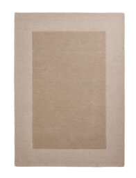 Habitat Simple Border Wool Cut Pile Rug - 160x230cm - thumbnail 2