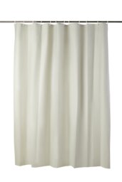 Argos Home Essentials PEVA Plain Shower Curtain - Grey - thumbnail 2